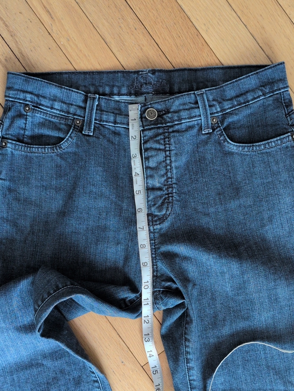 LOIS JEANS GIGI Women Size 31x32 Cotton Stretch Medium Wash Jeans - Picture 5 of 9